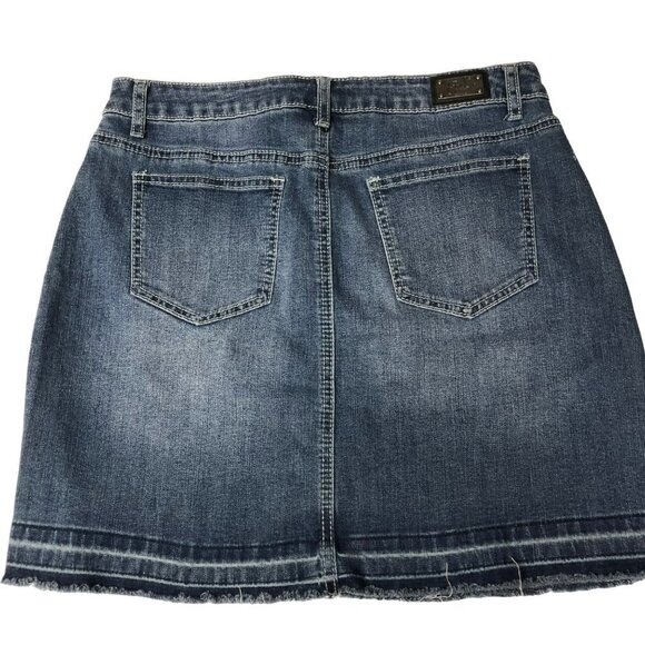 EARL DENIM PENCIL SKIRT 10P - Picture 3 of 4